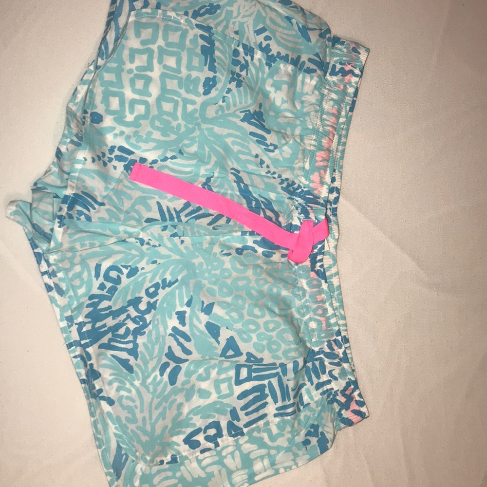 Lilly Pulitzer pajama shorts
